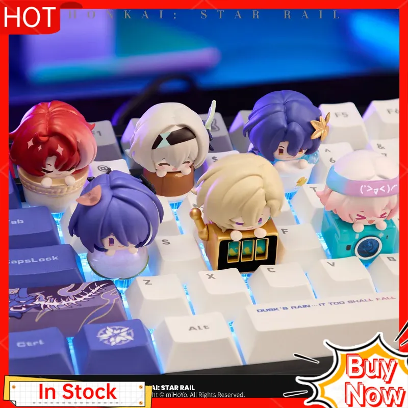 Gaming Accessories Keyboards - Mihoyo Honkai Star Rail أنيمي الشكل