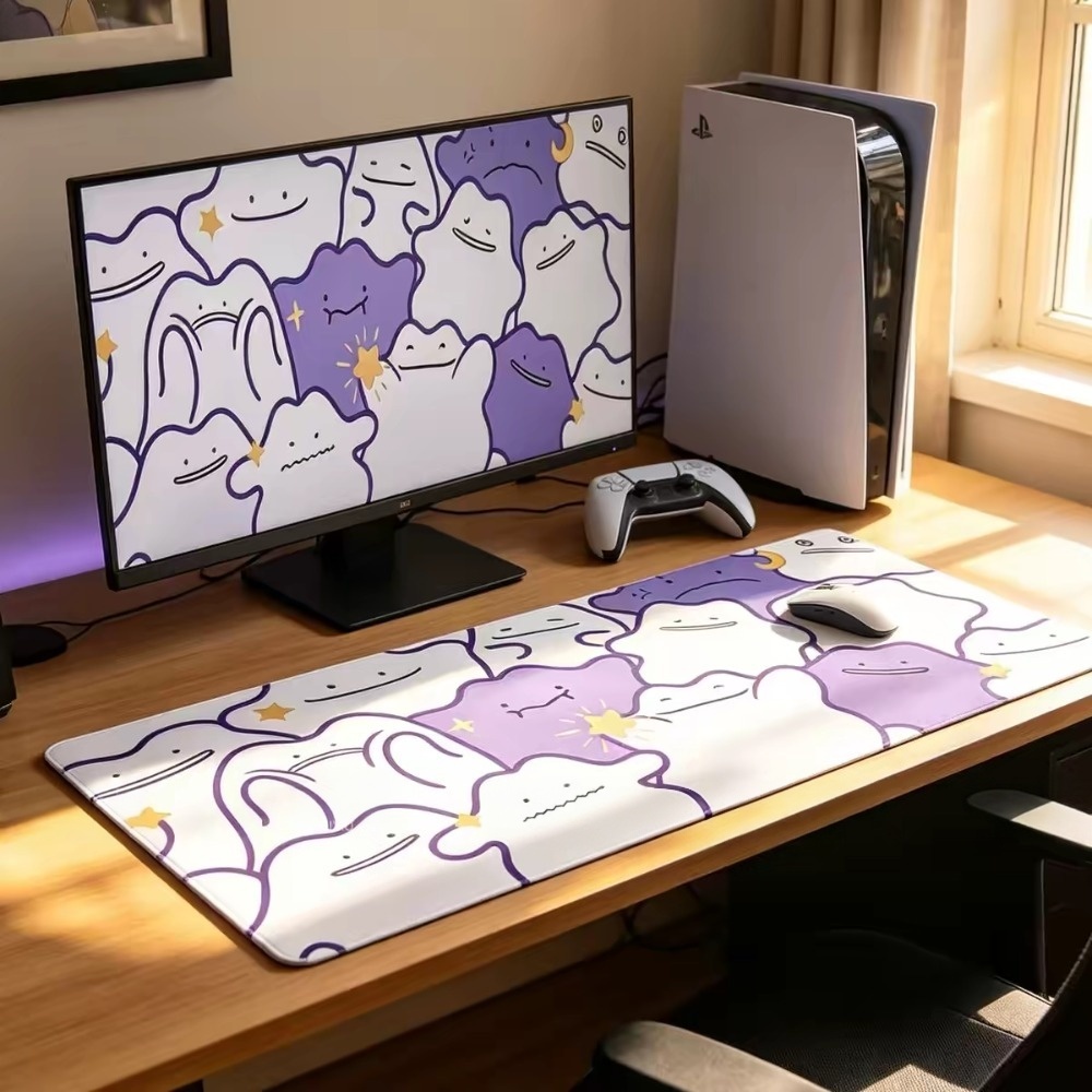 Gaming Accessories To Gift - لوحة ماوس بوكيمون ديتو، بساط لسطح