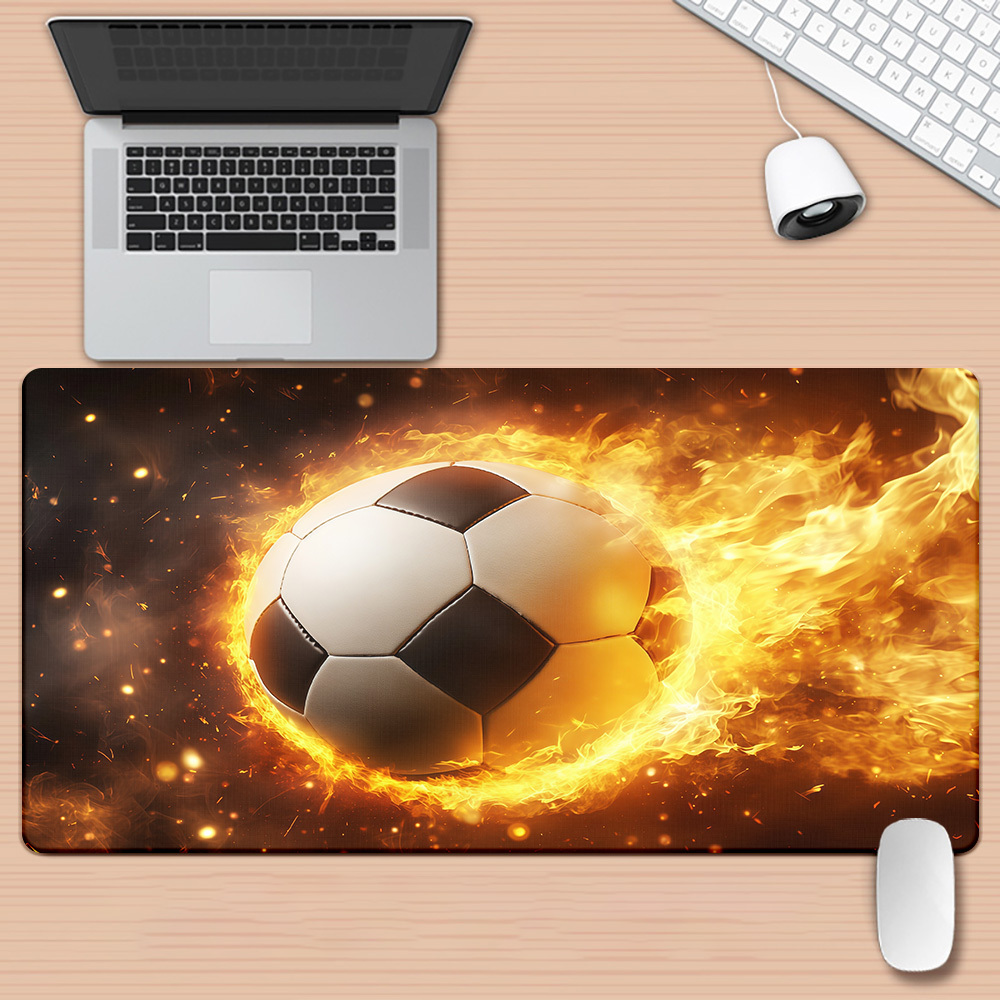 لوحة ماوس بتصميم كرة القدم من  - مراجعة Gaming Accessories Brands وسعره