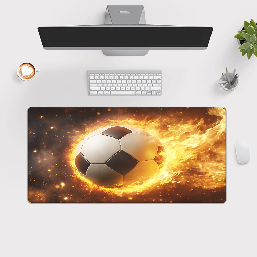 لوحة ماوس بتصميم كرة القدم من  - مراجعة Gaming Accessories Brands وسعره