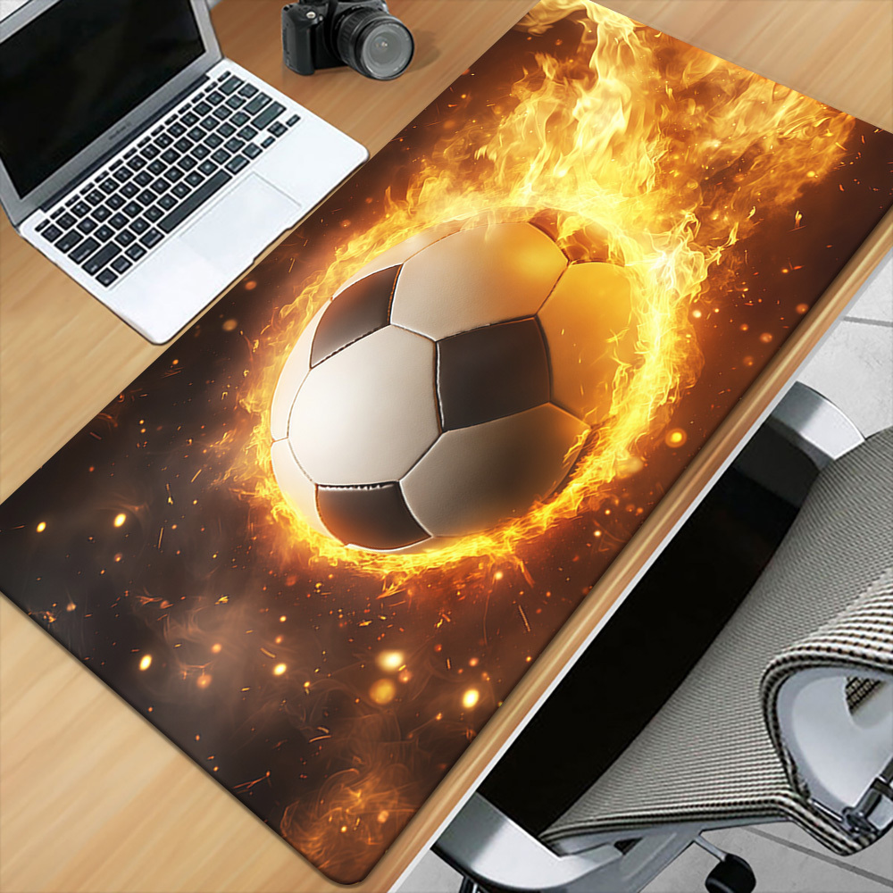 لوحة ماوس بتصميم كرة القدم من  - مراجعة Gaming Accessories Brands وسعره