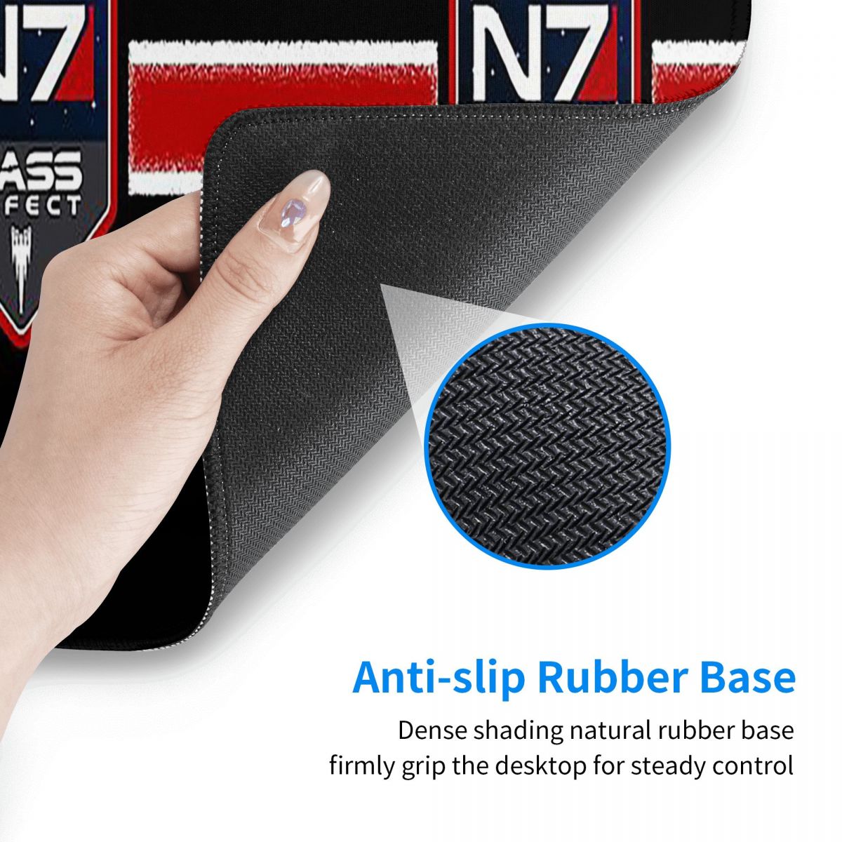 بساط فأرة كبير N7 بتصميم جديد، - مراجعة Gaming Accessories Icon وسعره