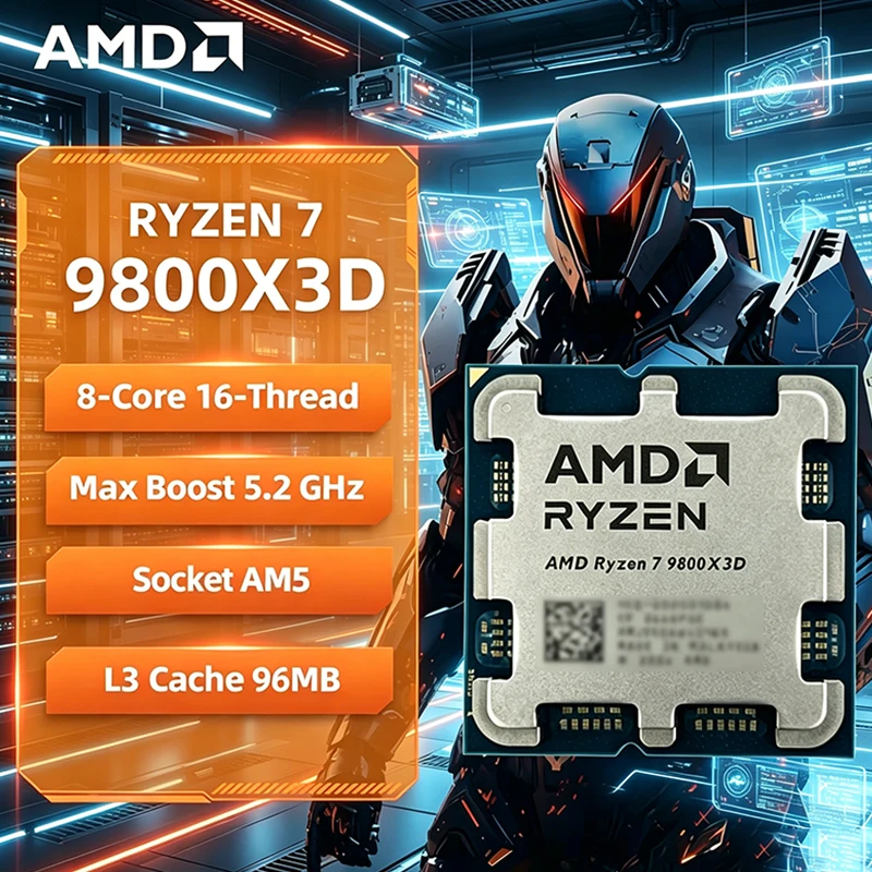 معالج الألعاب AMD Ryzen 7 9800 - مراجعة Amd Cpu Ryzen 7 وسعره