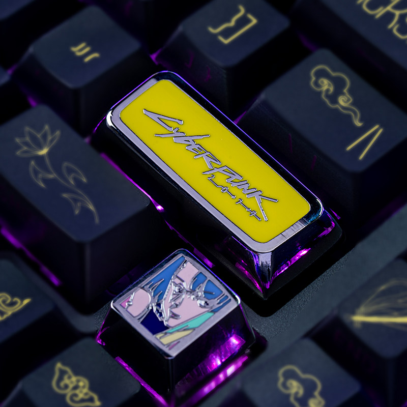 أغطية مفاتيح أنيمي بتصميم سايب - مراجعة Gaming Accessories Keyboards وسعره