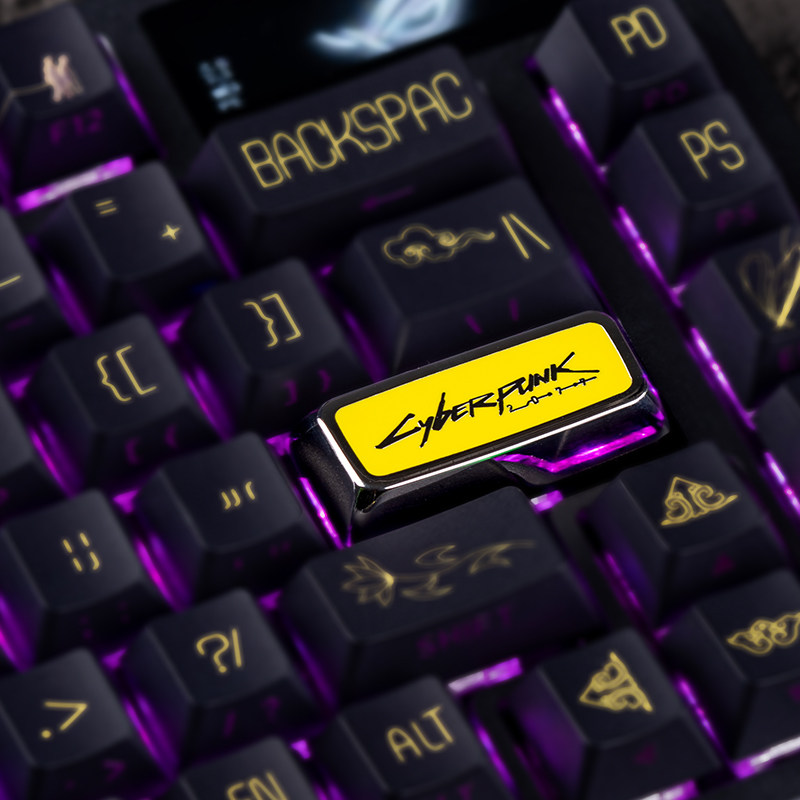 أغطية مفاتيح أنيمي بتصميم سايب - مراجعة Gaming Accessories Keyboards وسعره