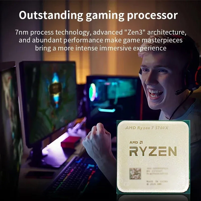 معالج AMD Ryzen 7 5700X ثماني  - مراجعة Amd Cpu Ryzen 7 وسعره