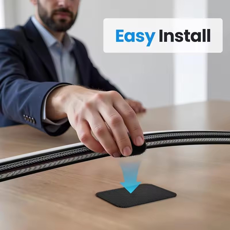 حاملات كابلات لاصقة تحت المكتب - مراجعة Gaming Accessories For Desk وسعره